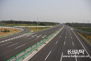 京臺(tái)高速公路 廊坊段 路面工程全部完工